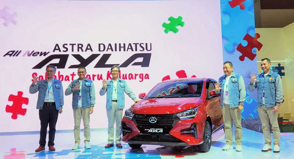 All New Ayla Diperkenalkan di GJAW